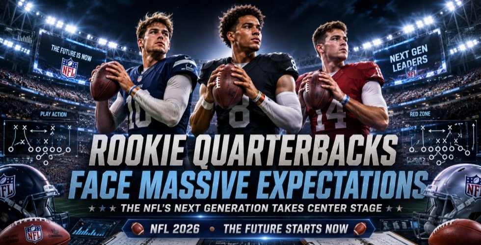 Rookie Quarterbacks Face Massive Expectations